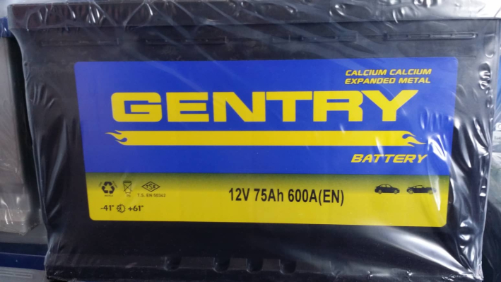 GENTRY AKÜ 12V 75Ah